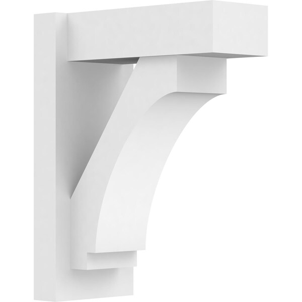 Ekena Millwork Imperial Architectural Grade PVC Outlooker with Block Ends, 7"W X 14"D X 18"H OUTP07X14X18IMP05 - main